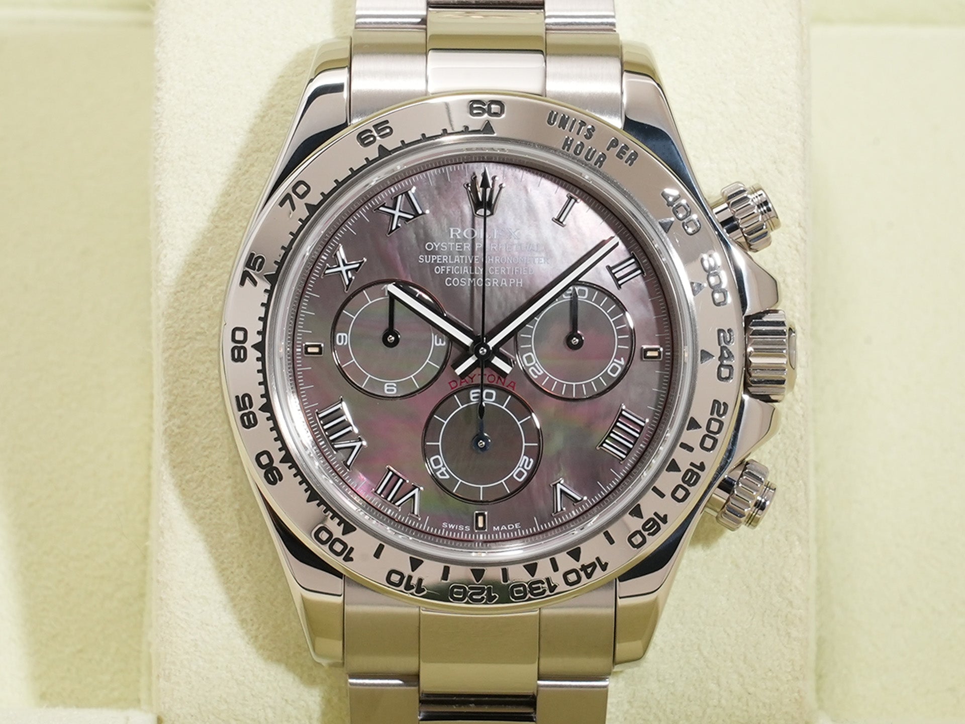 ロレックス デイトナ Ref.116509 18KWG ブラックシェル文字盤 美品 258frfif