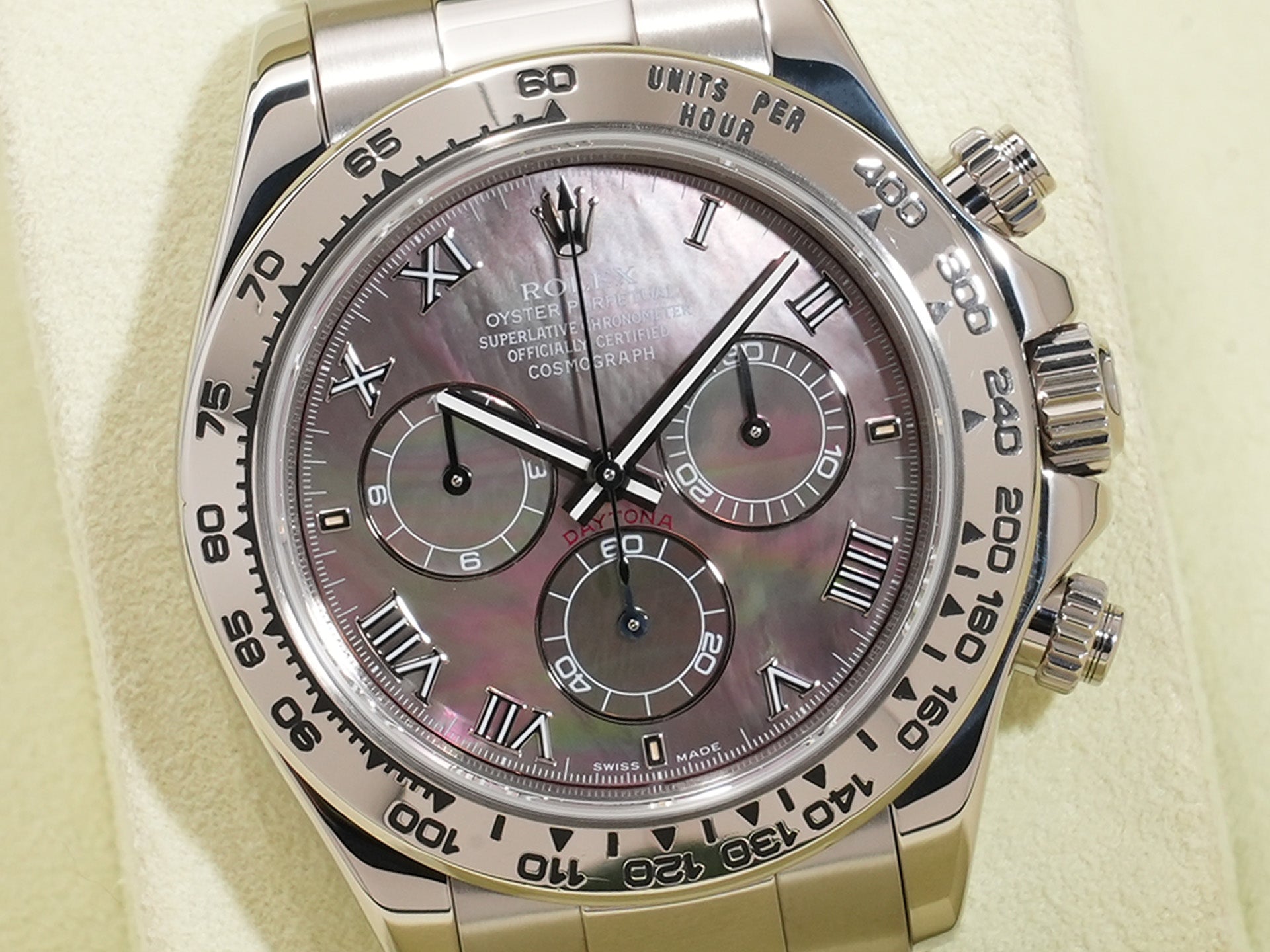 ロレックス デイトナ Ref.116509 18KWG ブラックシェル文字盤 美品 258frfif