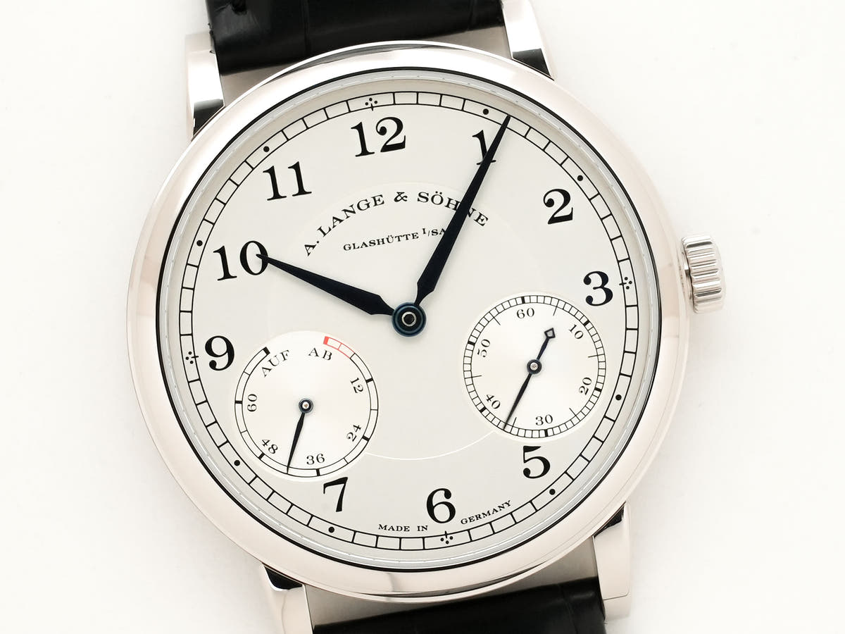 A. Lange &amp; Söhne 1815 Up/Down Ref.234.026 18KWG Silver Dial Good Condition sfp6vqzp