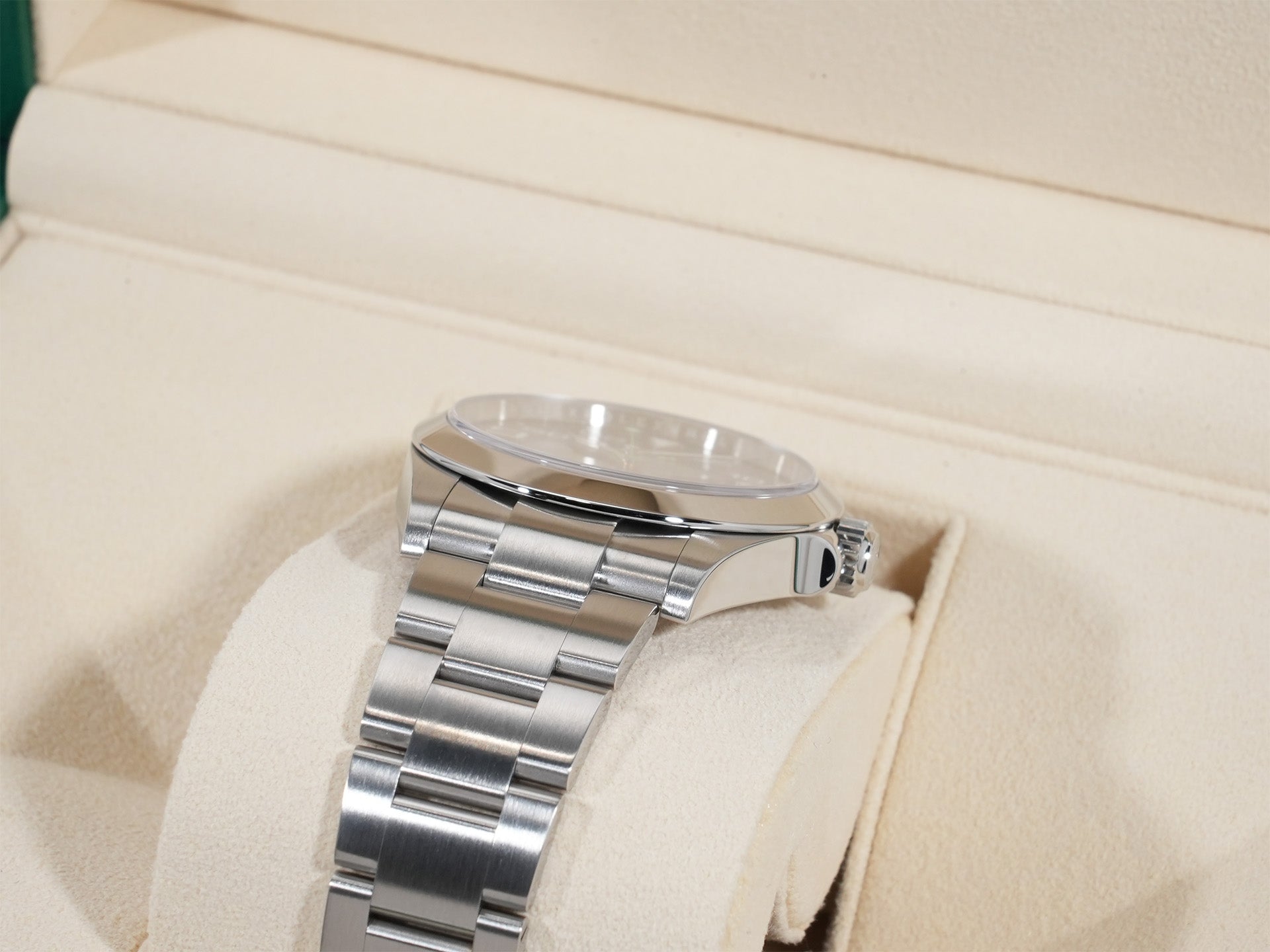 ロレックス エアキング Ref.126900 SS ブラック文字盤 美品 tp693poo