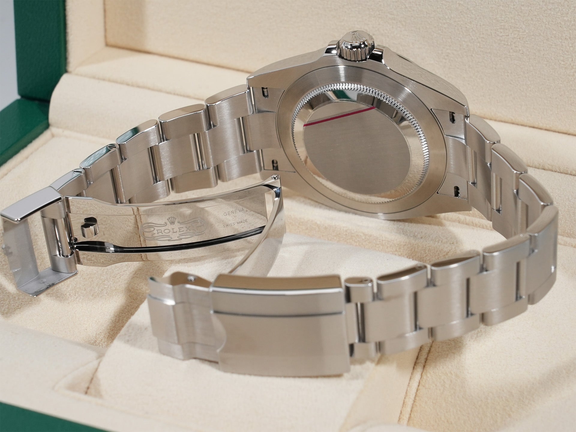 ロレックス エアキング Ref.126900 SS ブラック文字盤 美品 tp693poo