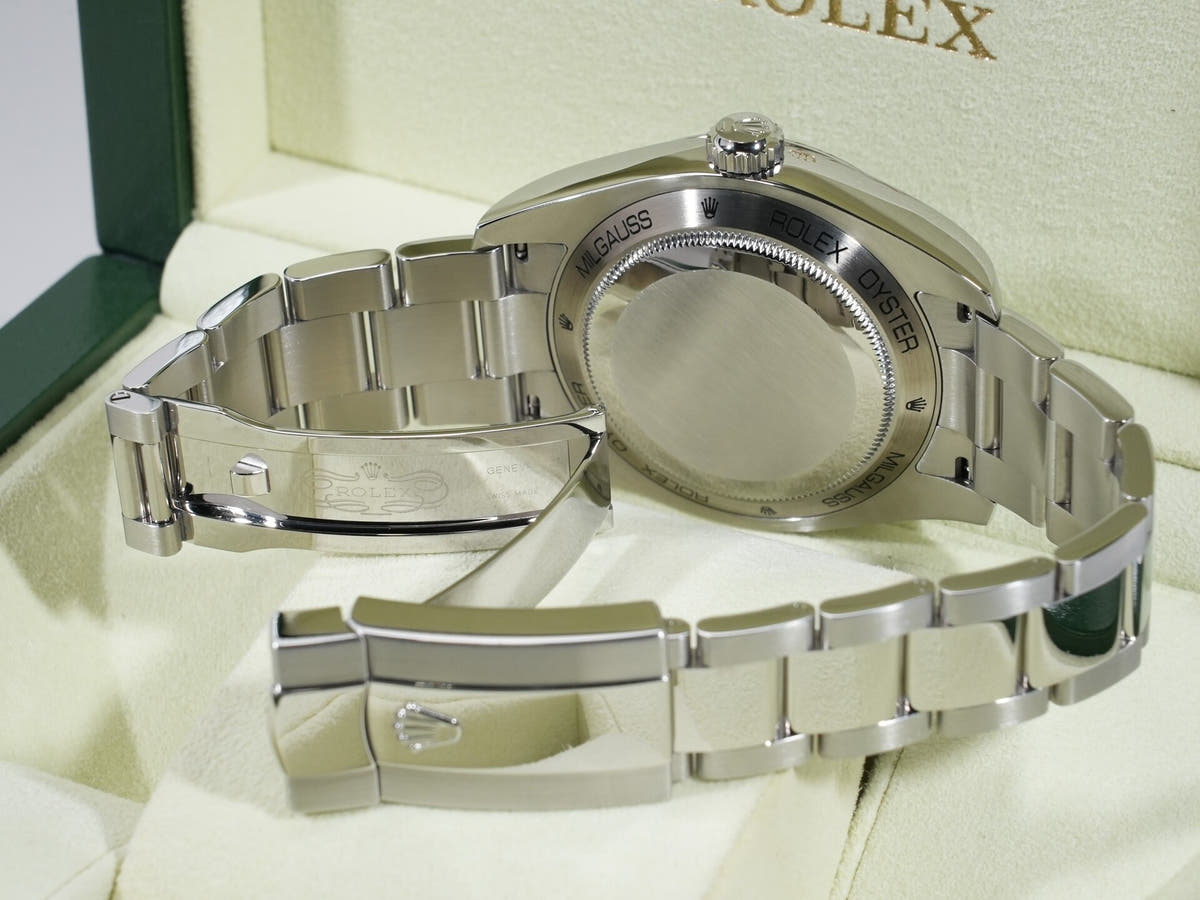 ロレックス ミルガウス Ref.116400GV SS ブラック文字盤 中古 vtnq4jso