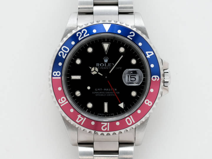 ロレックス GMTマスター Ref.16700 ステンレススチール ブラック文字盤 オイスターブレスレット