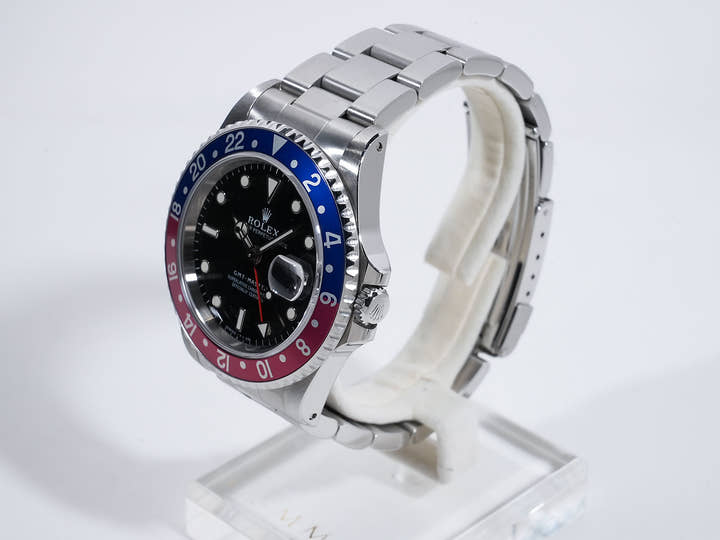 ロレックス GMTマスター Ref.16700 ステンレススチール ブラック文字盤 オイスターブレスレット