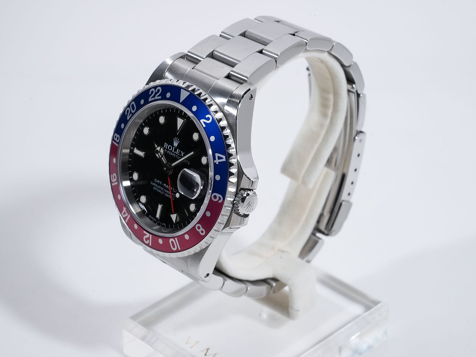 ロレックス GMTマスター Ref.16700 ステンレススチール ブラック文字盤 オイスターブレスレット