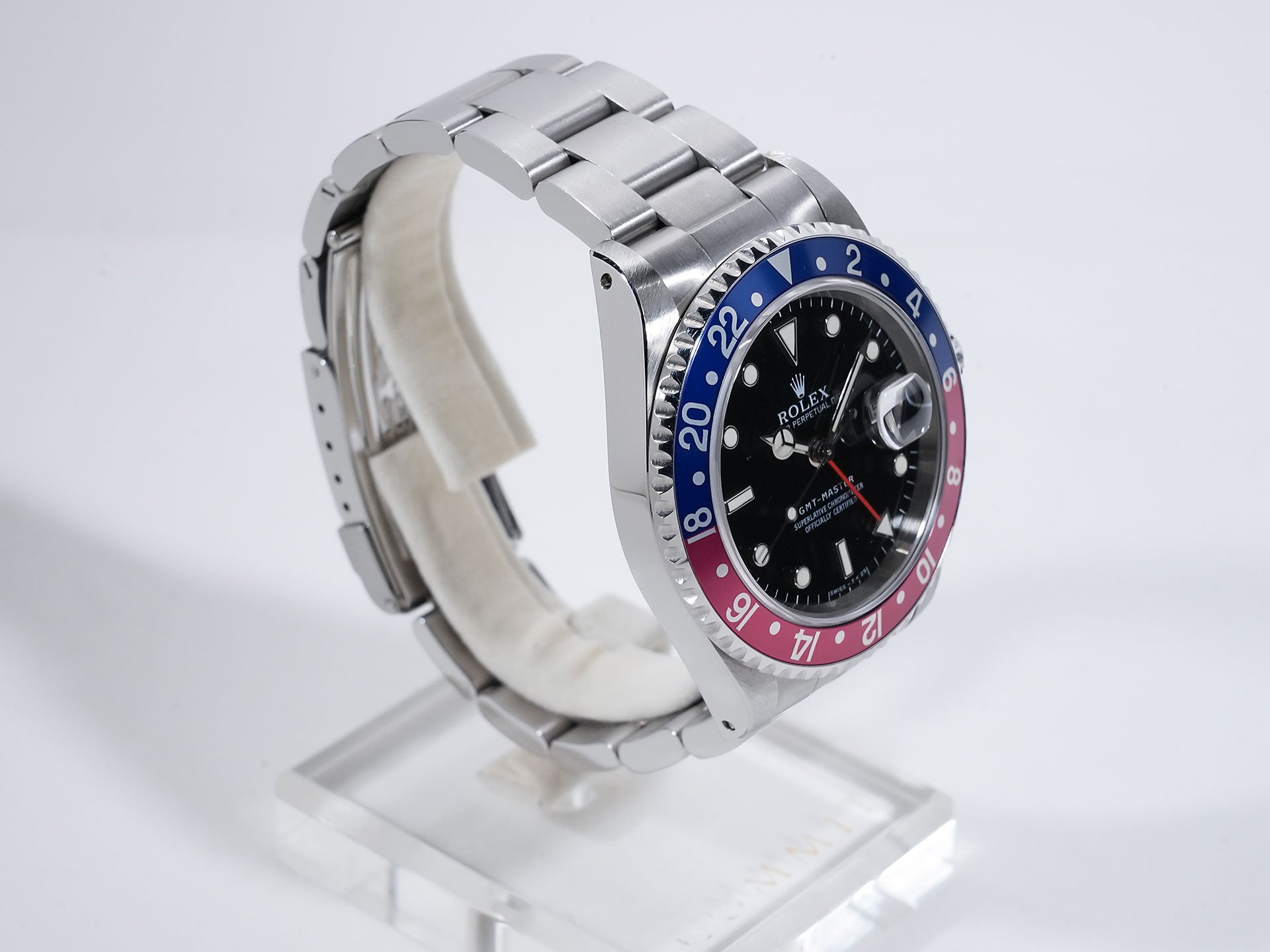 ロレックス GMTマスター Ref.16700 ステンレススチール ブラック文字盤 オイスターブレスレット