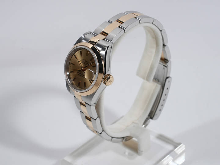 ロレックス デイトジャスト TIFFANY＆CO. Ref.69163 ステンレススチール/イエローゴールド シャンパン文字盤