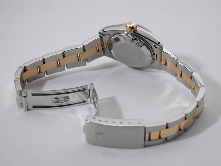 ロレックス デイトジャスト TIFFANY＆CO. Ref.69163 ステンレススチール/イエローゴールド シャンパン文字盤
