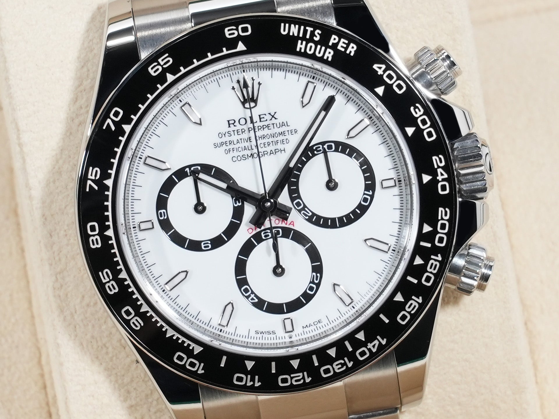 Rolex Daytona Ref. 126500LN Stainless Steel White Dial