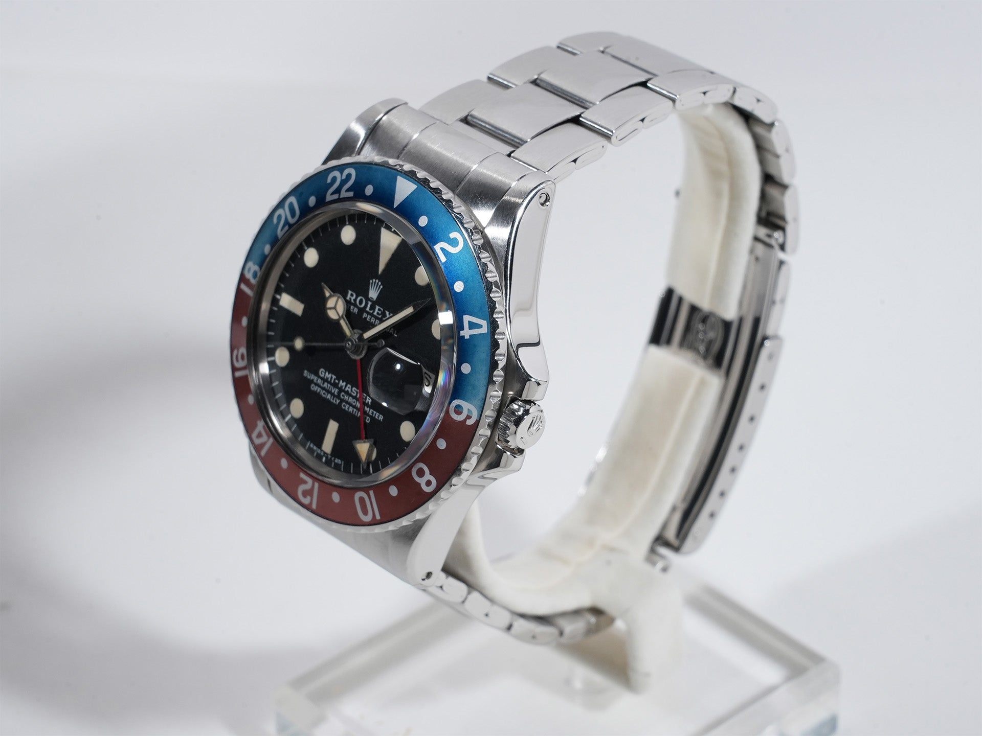 ロレックス GMTマスター Ref.1675 SS ブラック文字盤 中古 f5zmiwto