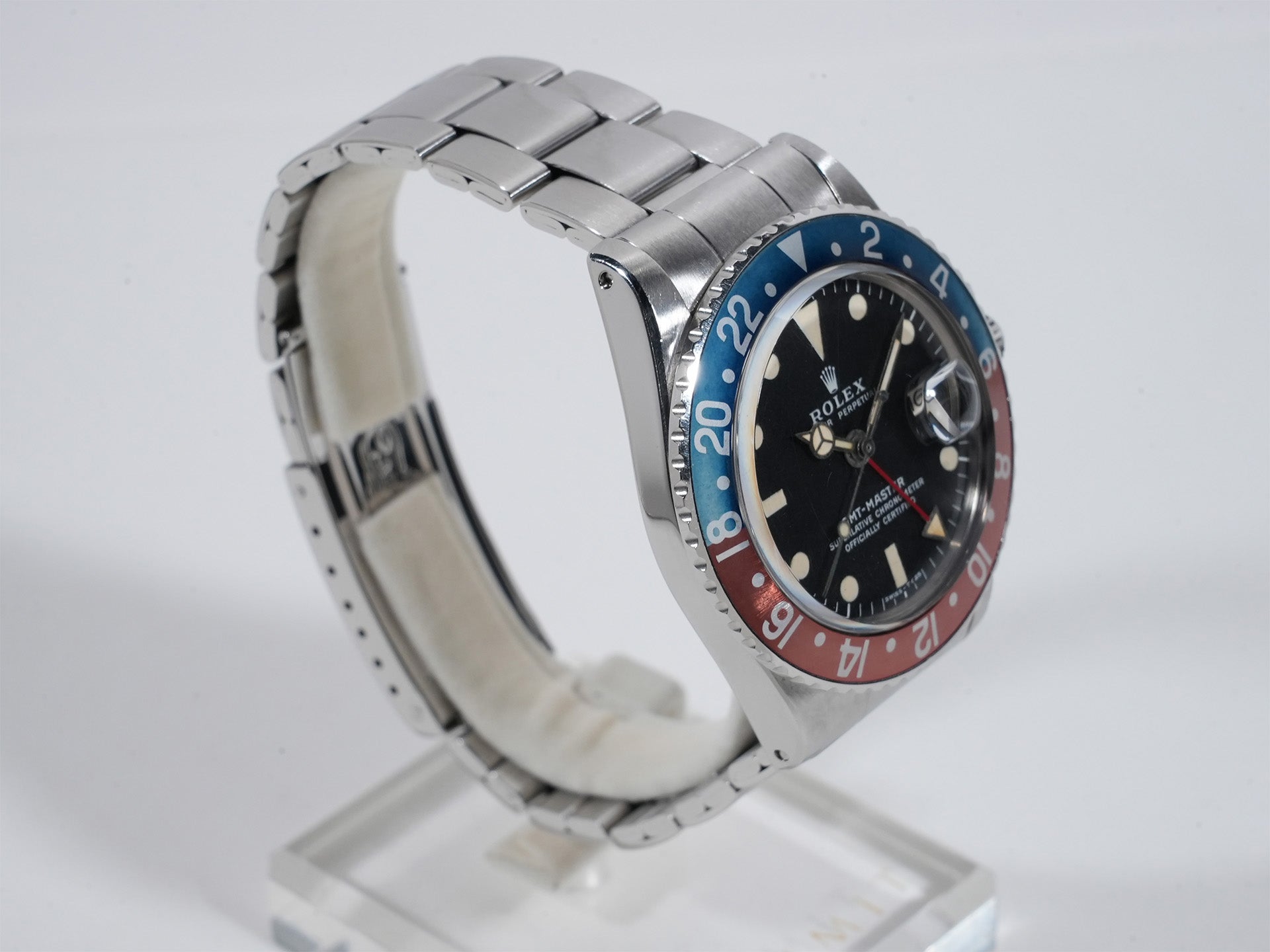 ロレックス GMTマスター Ref.1675 SS ブラック文字盤 中古 f5zmiwto