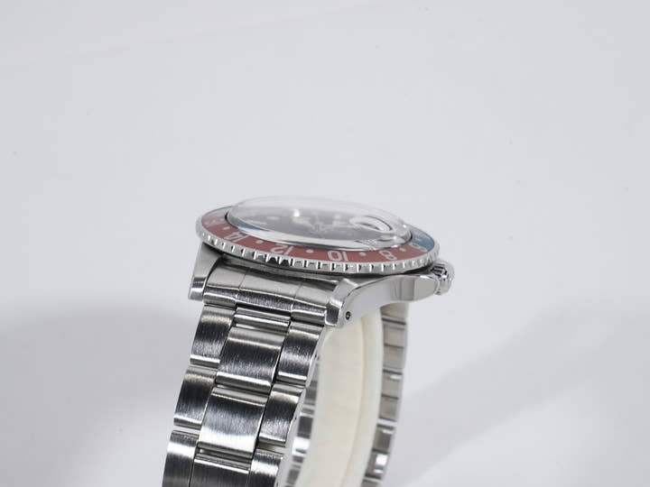 ロレックス GMTマスター Ref.1675 ステンレススチール ブラック文字盤 オイスターブレスレット