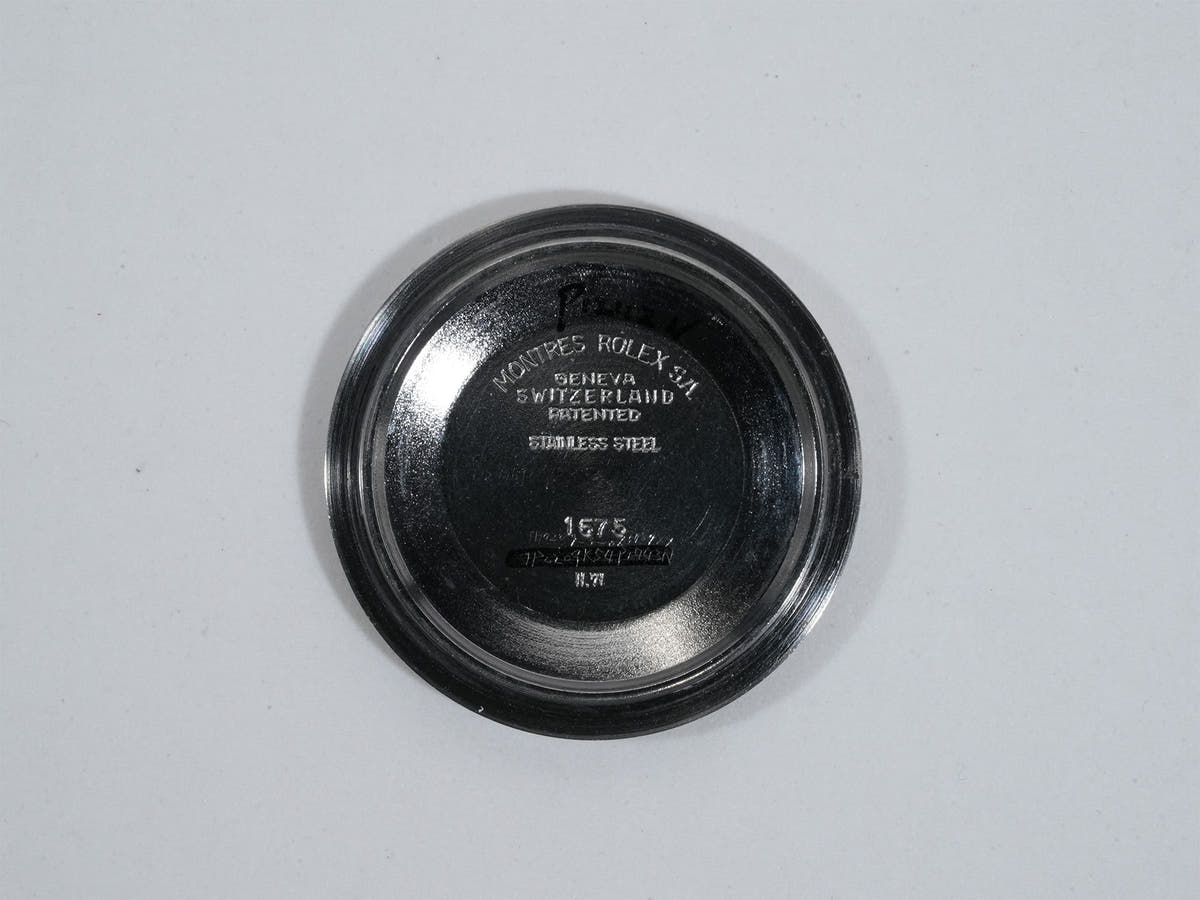 ロレックス GMTマスター Ref.1675 SS ブラック文字盤 中古 f5zmiwto