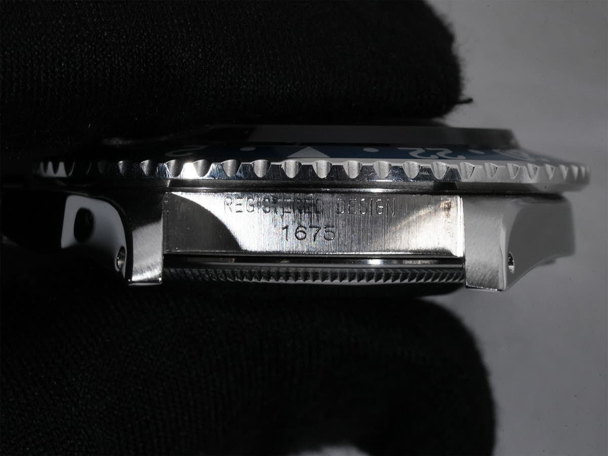 ロレックス GMTマスター Ref.1675 SS ブラック文字盤 中古 f5zmiwto