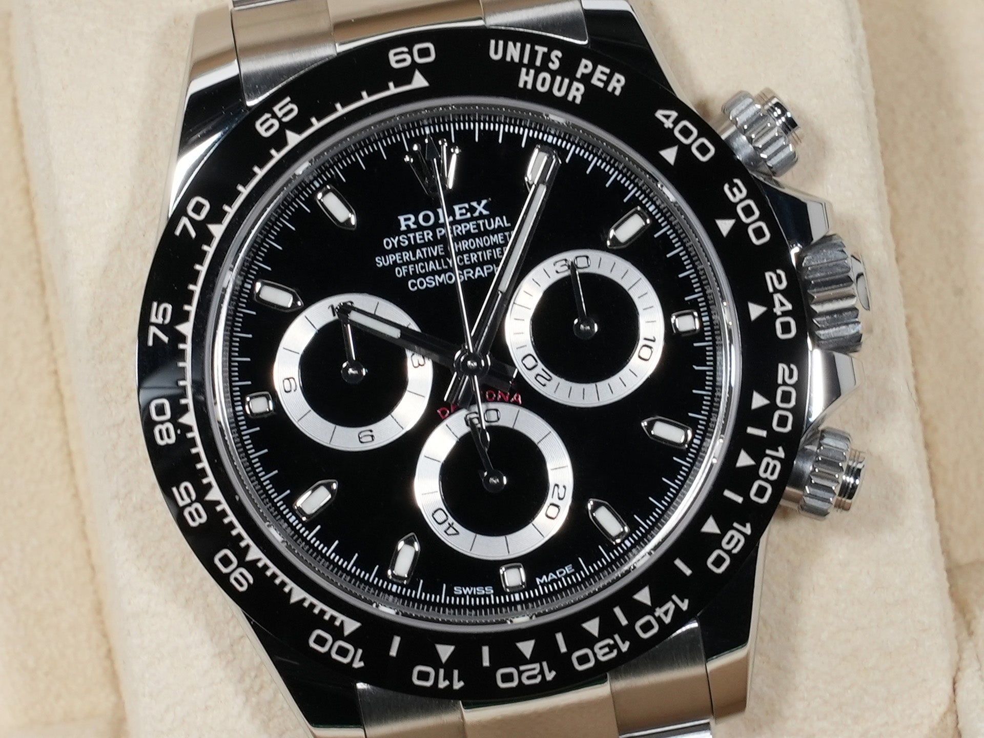 ロレックス デイトナ Ref.116500LN ステンレススチール ブラック文字盤