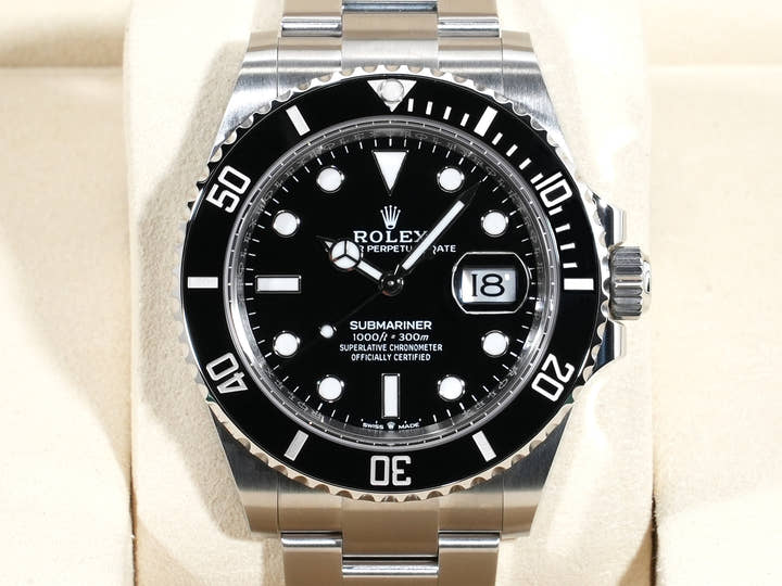 ロレックス サブマリーナー デイト Ref.126610LN ステンレススチール ブラック文字盤