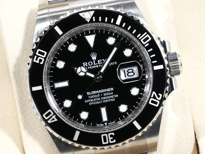 ロレックス サブマリーナー デイト Ref.126610LN ステンレススチール ブラック文字盤
