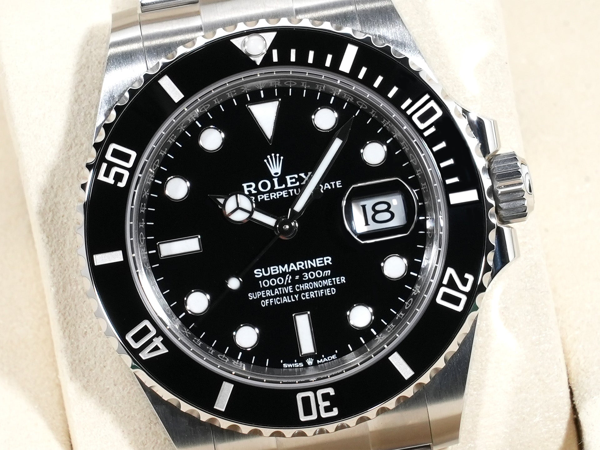 ロレックス サブマリーナー デイト Ref.126610LN ステンレススチール ブラック文字盤