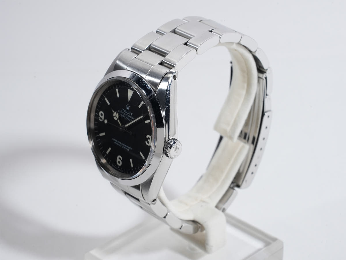 Rolex Explorer I Ref.1016 SS Black Dial Used xuhcf7x8