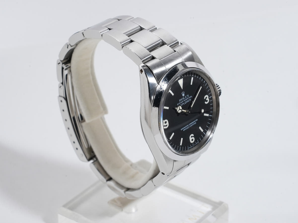 Rolex Explorer I Ref.1016 SS Black Dial Used xuhcf7x8
