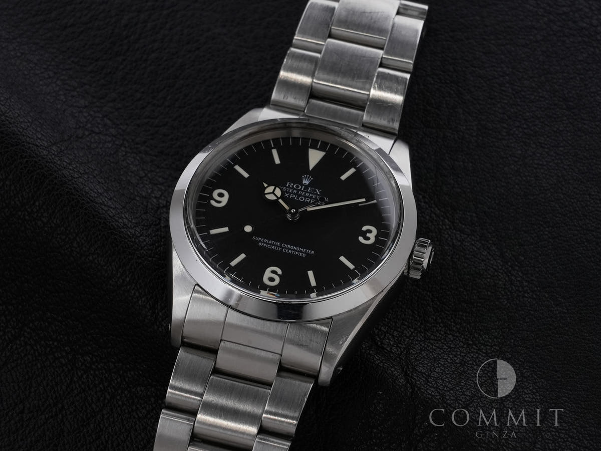 Rolex Explorer I Ref.1016 SS Black Dial Used xuhcf7x8