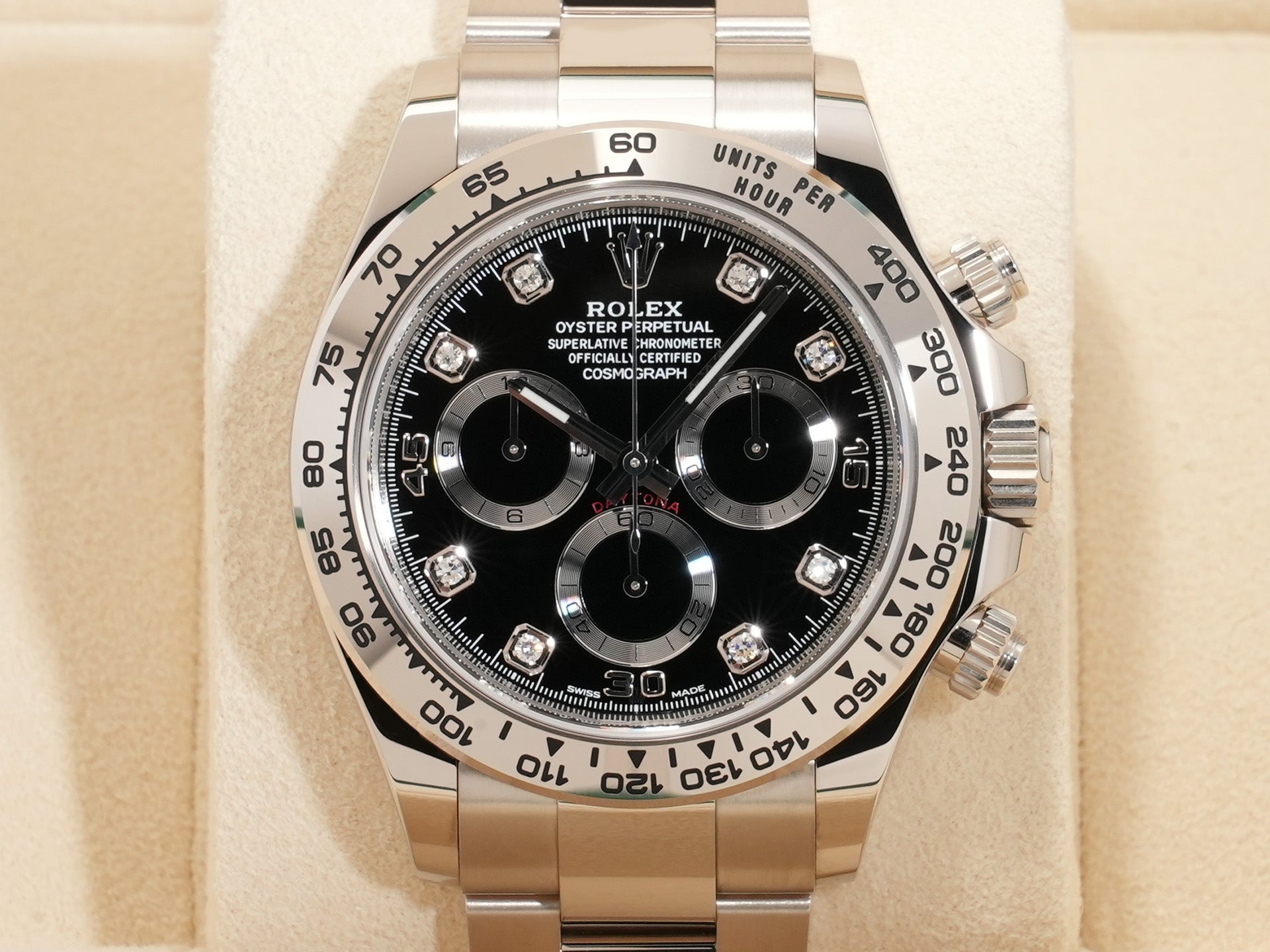 ロレックス デイトナ Ref.116509G 18KWG ブラック文字盤 美品 6r9rah8e