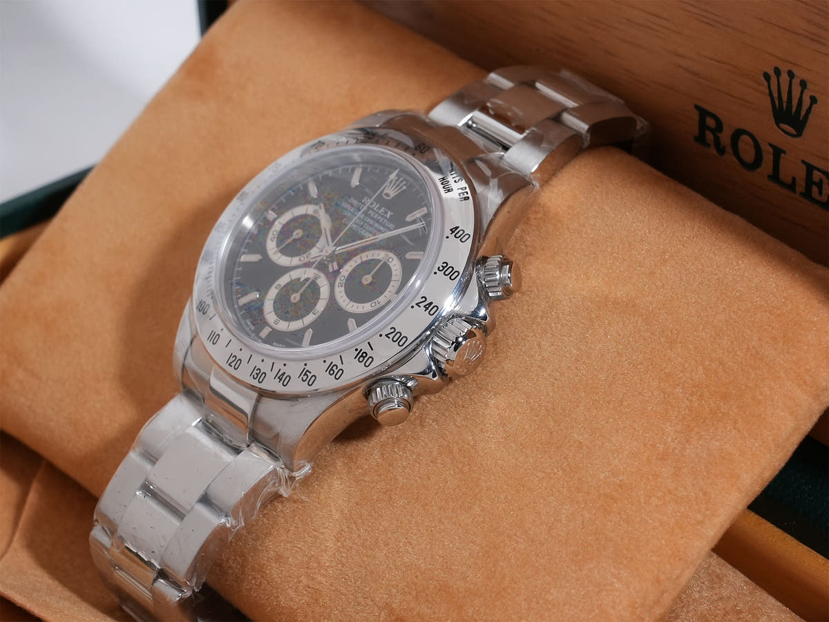 ロレックス デイトナ エルプリメロ Ref.16520 SS ブラック文字盤 デッドストック wkaysvvx
