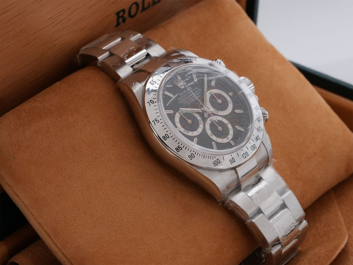 ロレックス デイトナ エルプリメロ Ref.16520 SS ブラック文字盤 デッドストック wkaysvvx