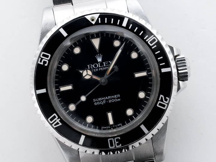 ロレックス サブマリーナー Ref.5513 ステンレススチール ブラック文字盤 中古 4xt9ht9y