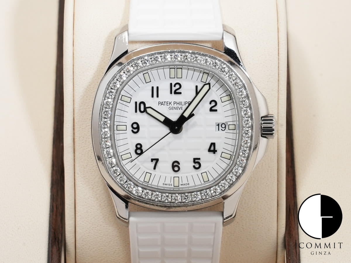 パテックフィリップ アクアノート ルーチェ Ref.5067A-011 SS ホワイト文字盤 中古 coscvjw8