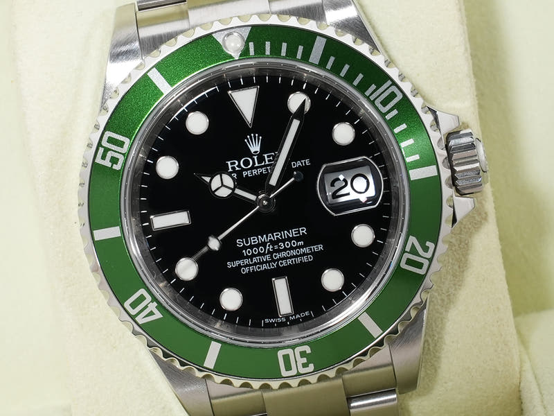ロレックス サブマリーナー デイト Ref.16610LV SS ブラック文字盤 美品 7muw5jai