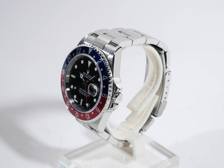 Rolex GMT-Master II Ref. 16710 Stainless Steel Black Dial Oyster Bracelet