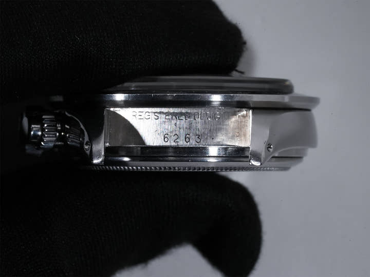ロレックス デイトナ Ref.6263 ステンレススチール ブラック文字盤