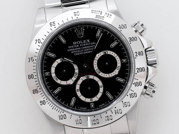 ロレックス デイトナ エルプリメロ Ref.16520 ステンレススチール ブラック文字盤