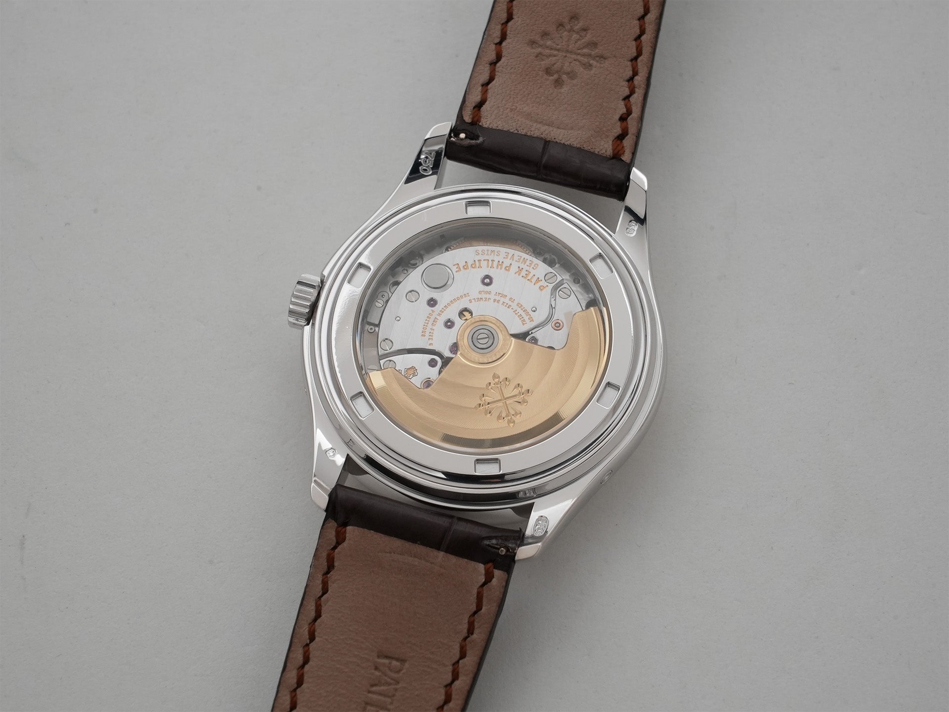 Patek Philippe Annual Calendar Moon Phase Ref.5146G-001 18KWG Ivory Dial Used tqxbske3