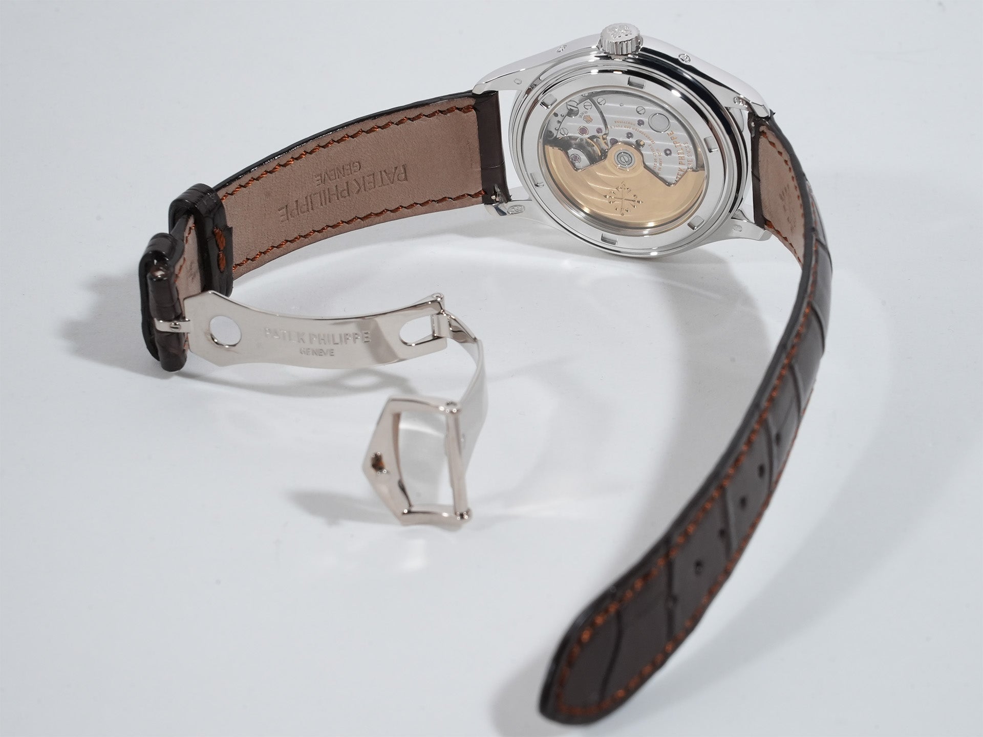 Patek Philippe Annual Calendar Moon Phase Ref.5146G-001 18KWG Ivory Dial Used tqxbske3