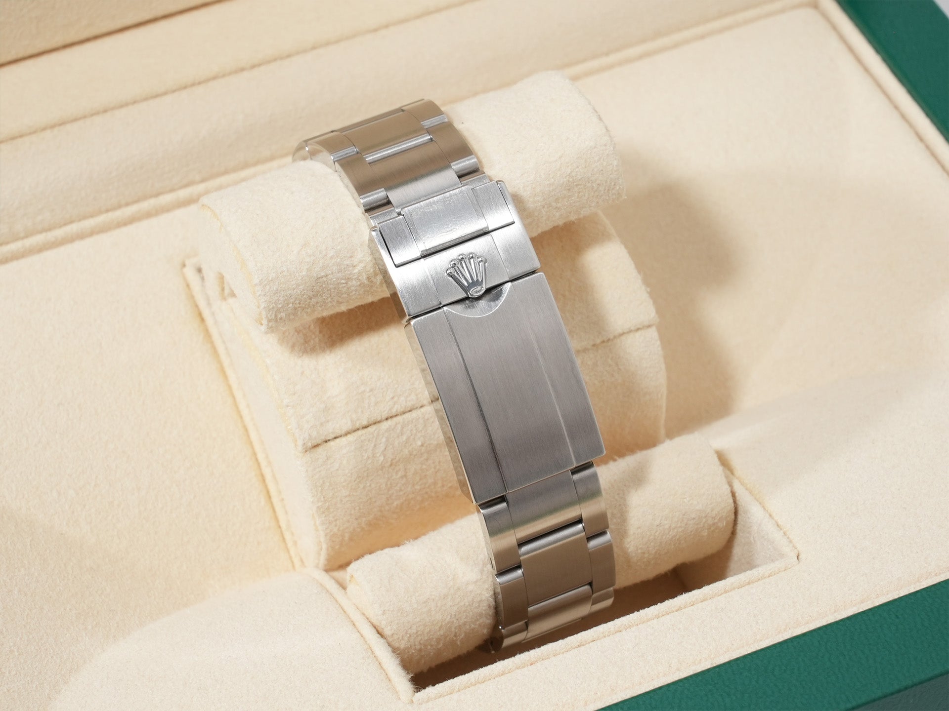 ロレックス エクスプローラーI Ref.214270 SS ブラック文字盤 美中古 uovffw5g