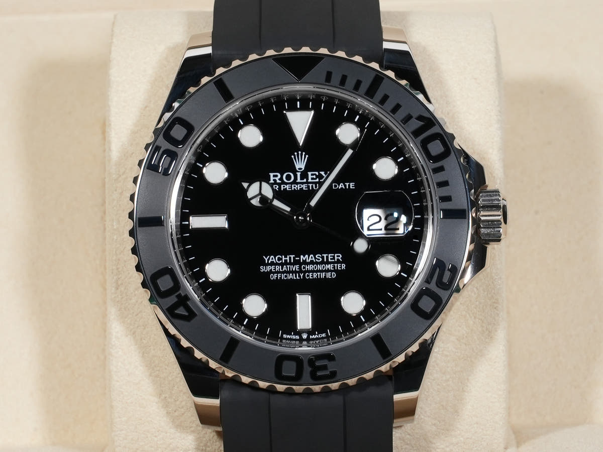 ロレックス ヨットマスター42 Ref.226659 18KWG ブラック文字盤 美品 taxrbo25
