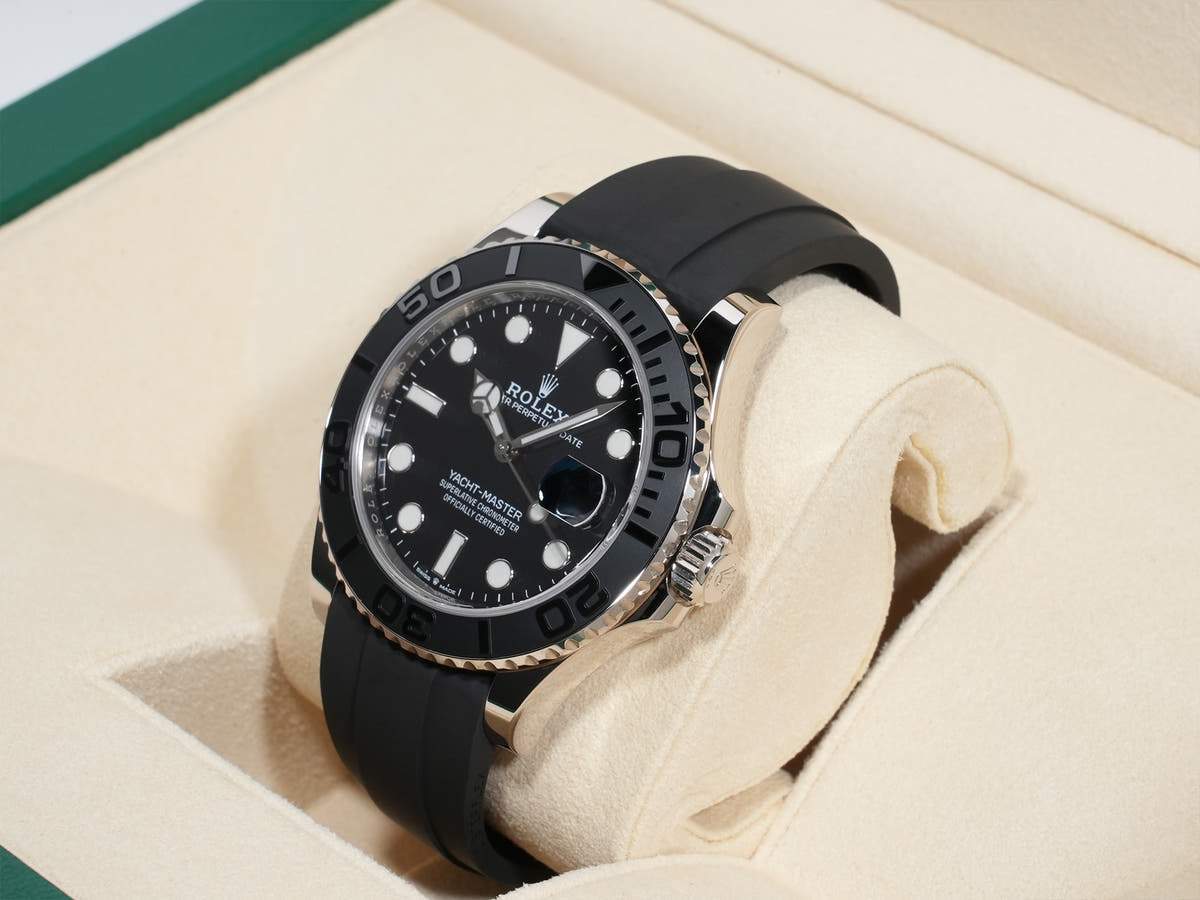 ロレックス ヨットマスター42 Ref.226659 18KWG ブラック文字盤 美品 taxrbo25