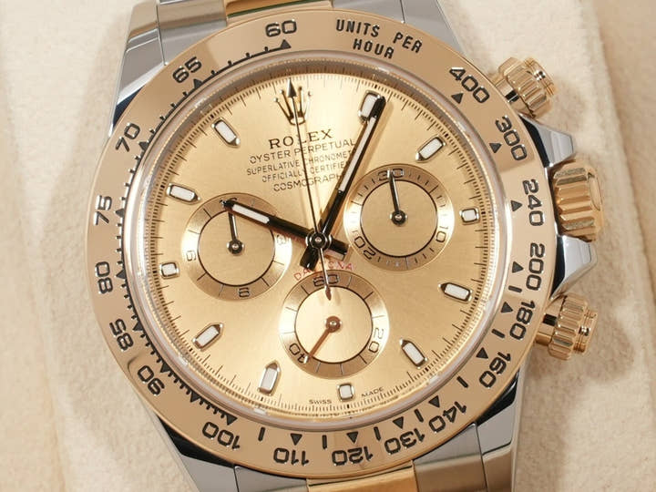 Rolex Daytona Ref. 116503 Stainless Steel/Yellow Gold Champagne Dial