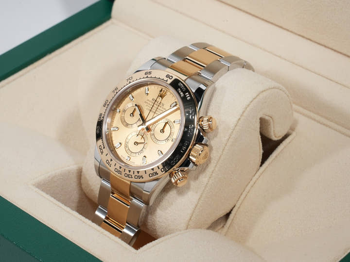 Rolex Daytona Ref. 116503 Stainless Steel/Yellow Gold Champagne Dial