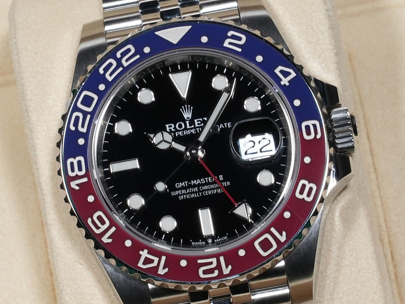 ロレックス GMTマスターII Ref.126710BLRO SS ブラック文字盤 ジュビリーブレスレット 美品 ja7dxx2y
