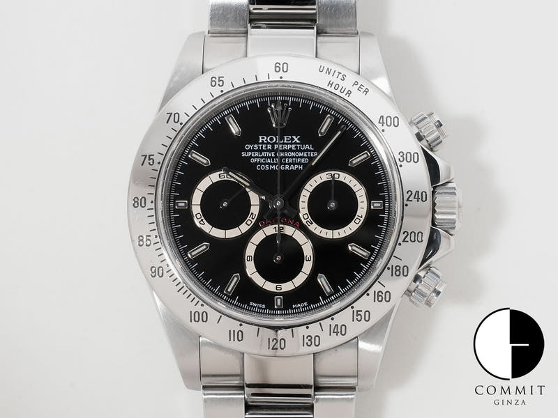 ロレックス デイトナ エルプリメロ Ref.16520 SS ブラック文字盤 中古 6vdfxdvz