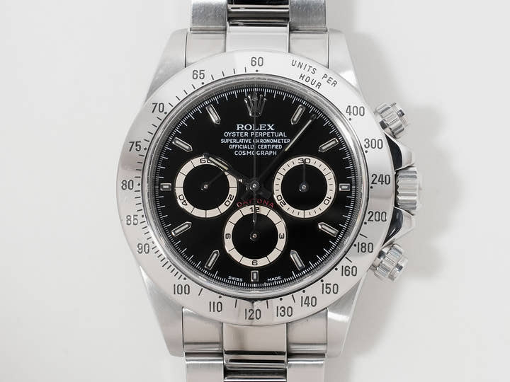 ロレックス デイトナ エルプリメロ Ref.16520 ステンレススチール ブラック文字盤
