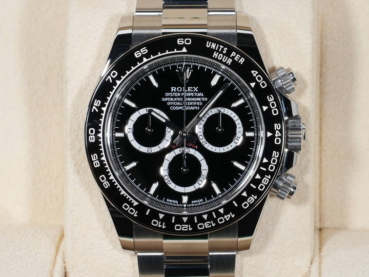 ロレックス デイトナ Ref.126500LN ステンレススチール ブラック文字盤