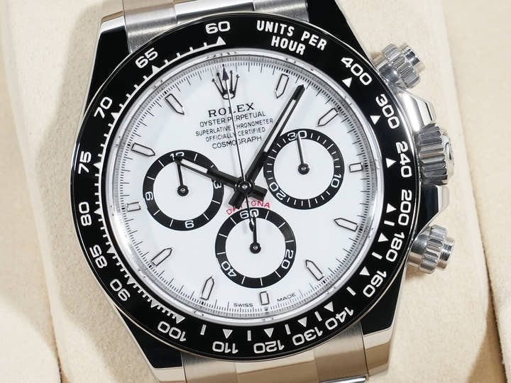 ロレックス デイトナ Ref.126500LN ステンレススチール ホワイト文字盤