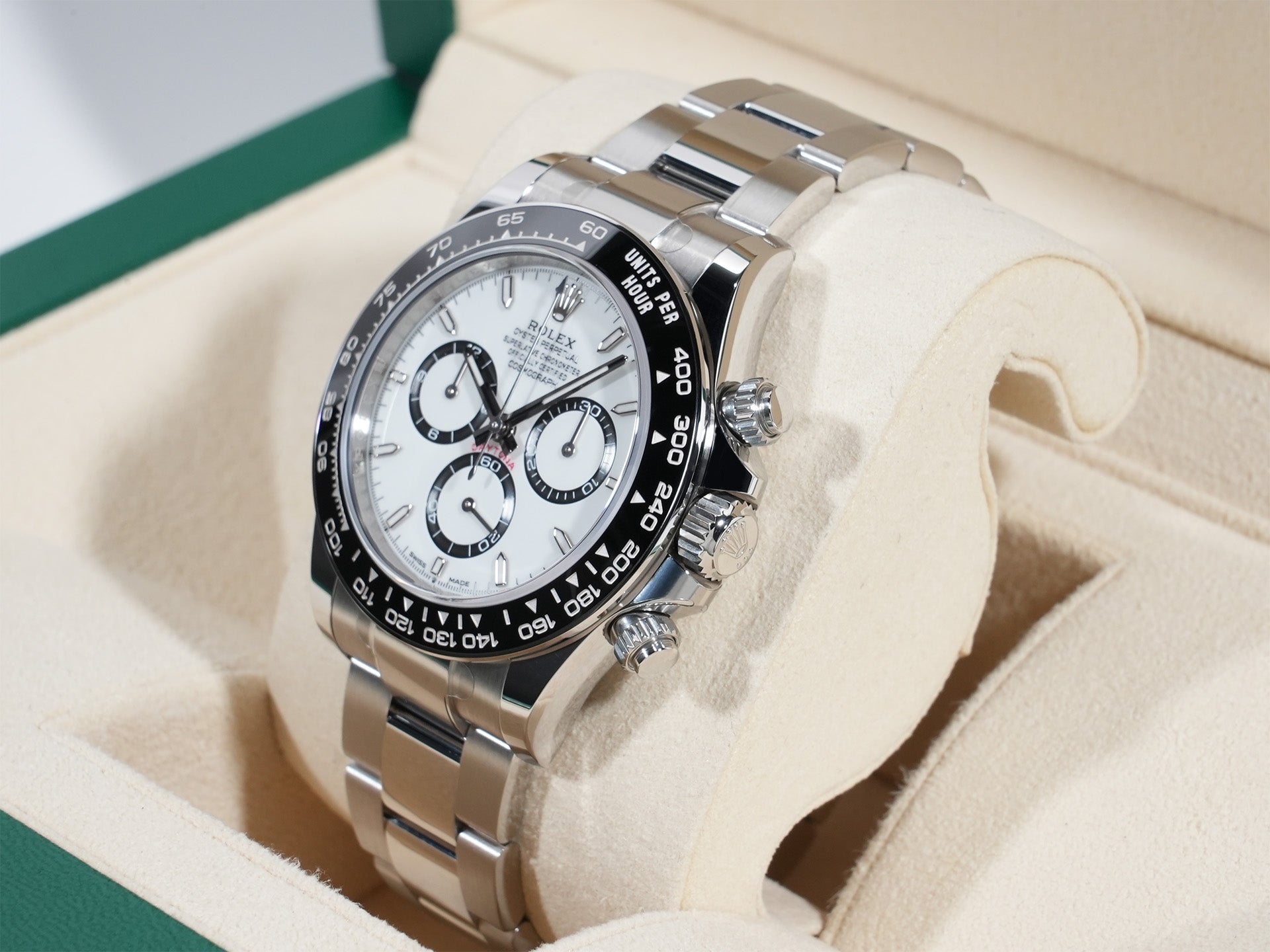 ロレックス デイトナ Ref.126500LN ステンレススチール ホワイト文字盤