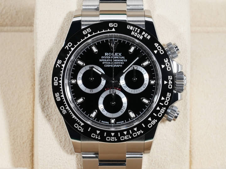 ロレックス デイトナ Ref.116500LN ステンレススチール ブラック文字盤