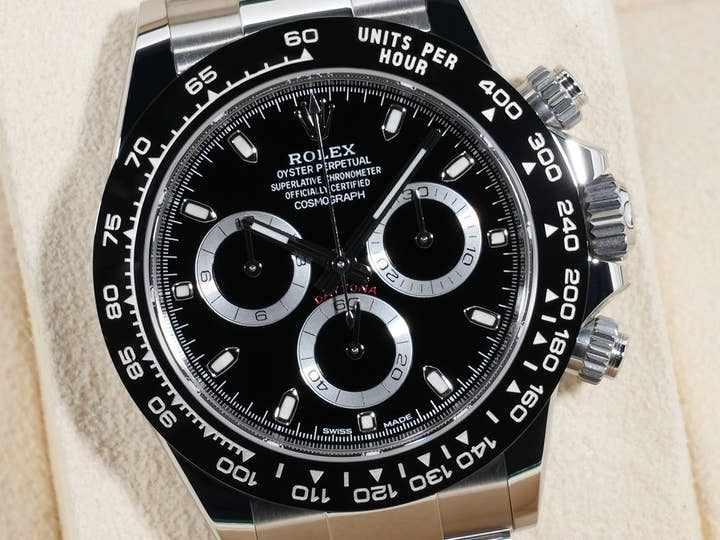 ロレックス デイトナ Ref.116500LN ステンレススチール ブラック文字盤