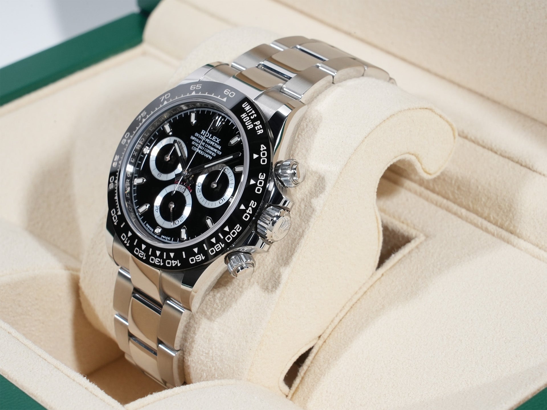 ロレックス デイトナ Ref.116500LN ステンレススチール ブラック文字盤